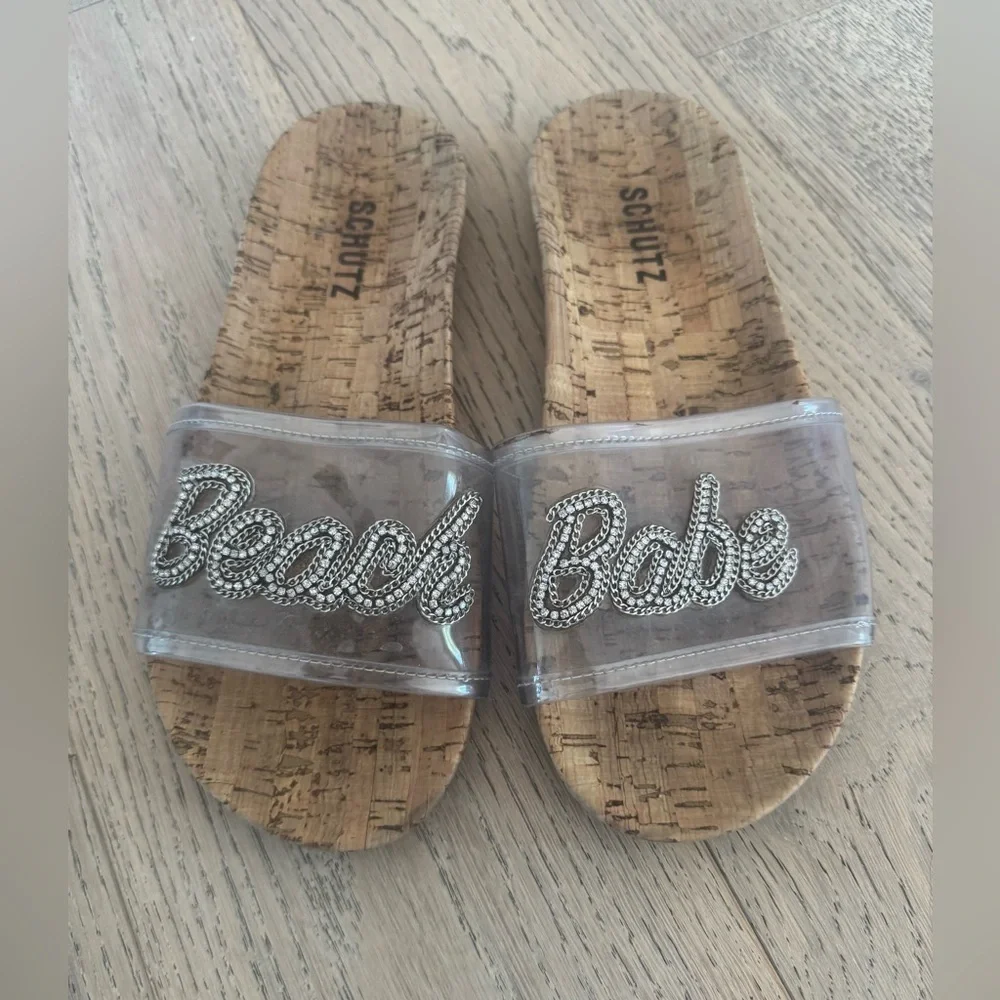 Schultz Beach Babe Slide Sandal Size 8.5